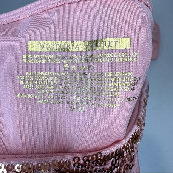 Victoria’s Secret Pink Bandeau Bikini Set – 34D Top / Medium Bottoms - Picture 3 of 7